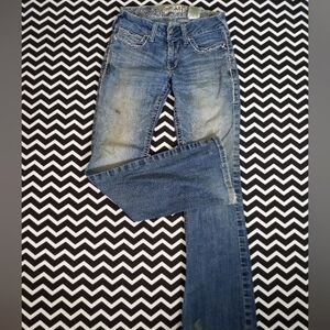 ARIAT jeans denim boot cut low rise women's size 28 - b5